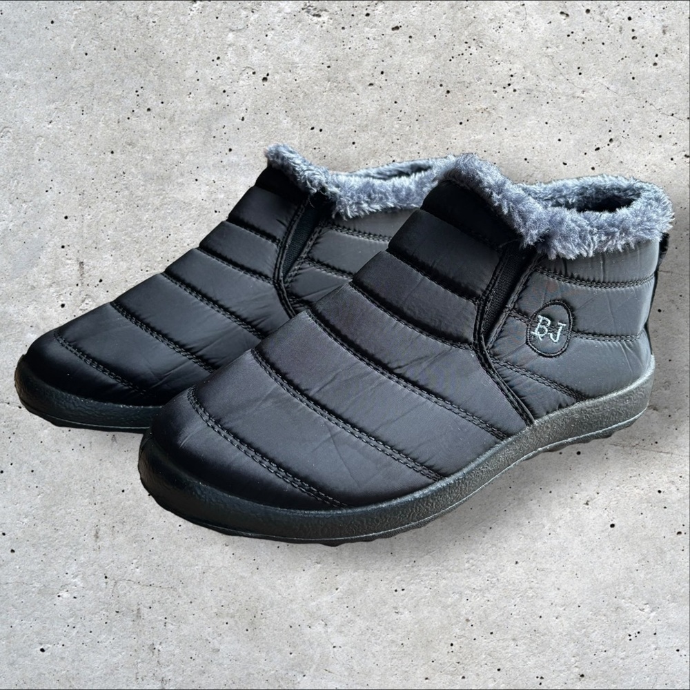 Slip On Ankle Height Slipper Booties For Indoor Outdoor Use